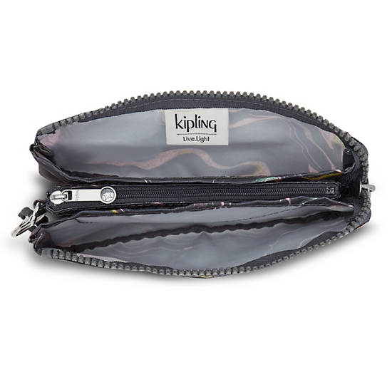 Kipling Creativity Large Printed Pouch Bags Soft Marble | CA 2094PJ